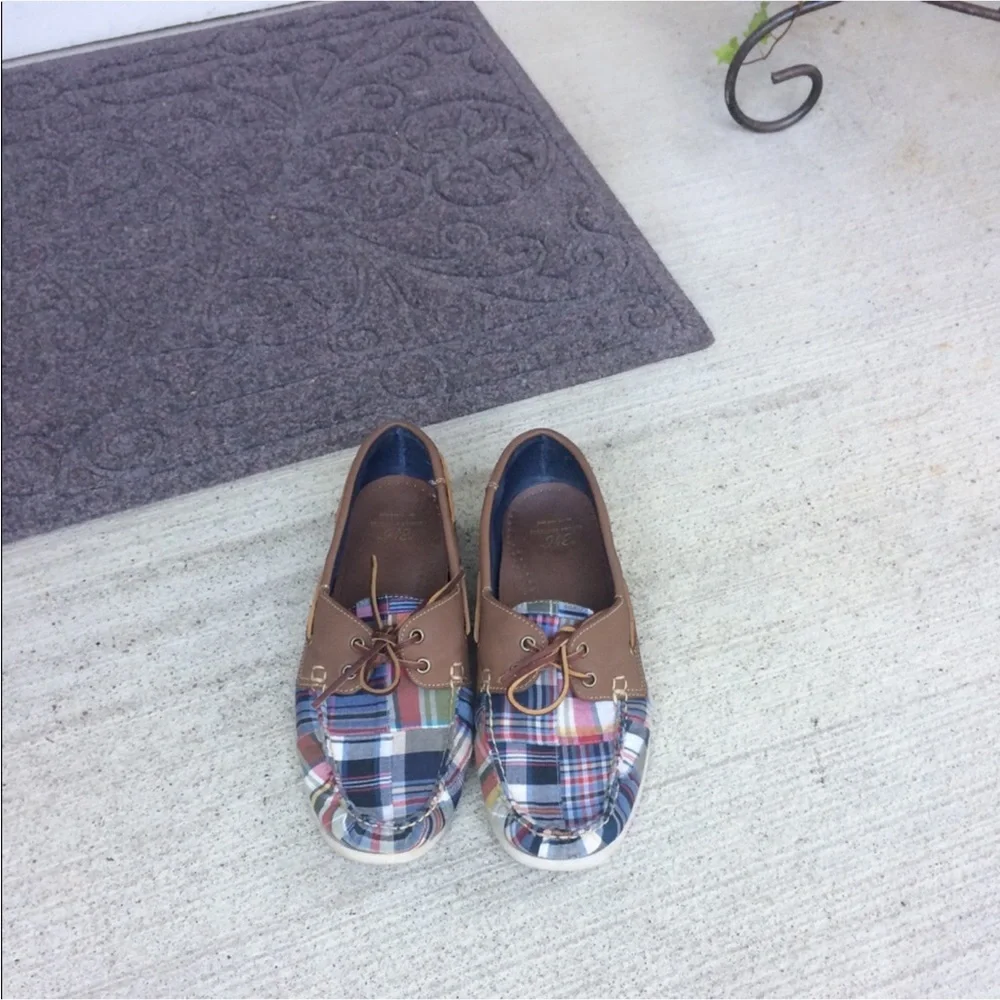 Brooks Brothers plaid shoes